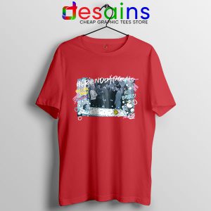 Friends Tv Show Bathroom Red T Shirt Chandler Bath