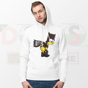 Funny Bart Butt Boy Hoodie – Cartoon Parody Meme