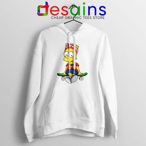 Funny Bart Simpson Skateboard Hoodie Skate Art