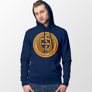 Loki 2 Marvel's TVA Cosplay Navy Hoodie