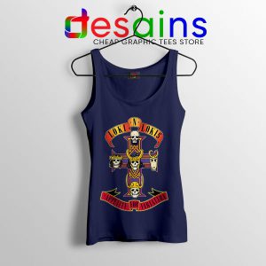 Loki Appetite for Destruction Navy Tank Top Guns N Roses