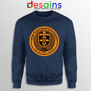 Loki Show TVA Symbol Navy Sweatshirt Disney+ Series
