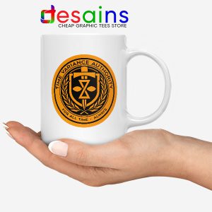 Loki Show TVA Symbol White Mug Disney+ Series