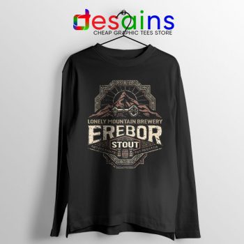 Lonely Mountain Hobbit Long Sleeve Tee Erebor