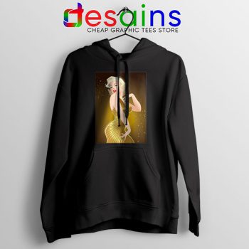 Marilyn Monroe Gold Smile Hoodie Sexy Actress