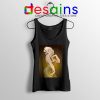 Marilyn Monroe Gold Smile Tank Top Sexy Actress