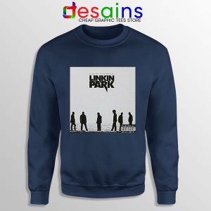 Minutes to Midnight Cover Art Navy Sweatshirt Linkin Park