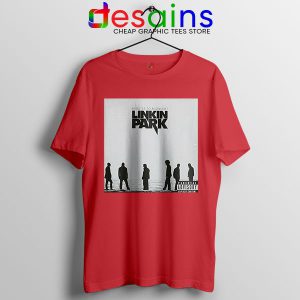 Minutes to Midnight Cover Art Red T Shirt Linkin Park