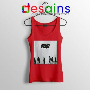 Minutes to Midnight Cover Art Red Tank Top Linkin Park