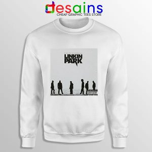 Minutes to Midnight Cover Art White Sweatshirt Linkin Park