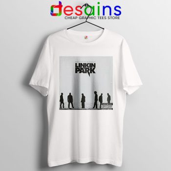 Minutes to Midnight Cover Art White T Shirt Linkin Park