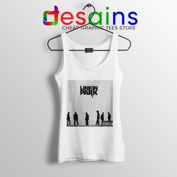 Minutes to Midnight Cover Art White Tank Top Linkin Park
