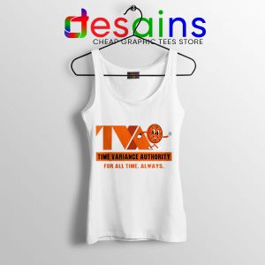 Miss Minutes TVA Loki White Tank Top Marvel Merch