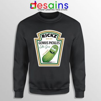 Pickle Rick Heinz logo Sweatshirt Rick and Morty