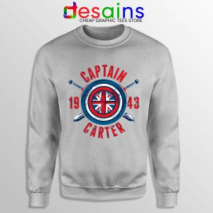 Shield Captain Carter Sport Grey Sweatshirt What If Series