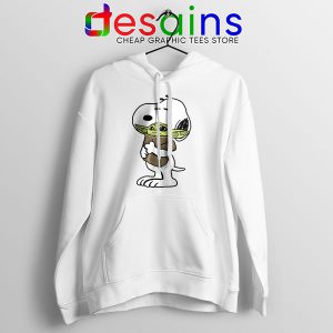 Snoopy Baby Yoda Friends Hoodie Funny Mandalorian