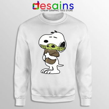 Snoopy Baby Yoda Friends Sweatshirt Mandalorian