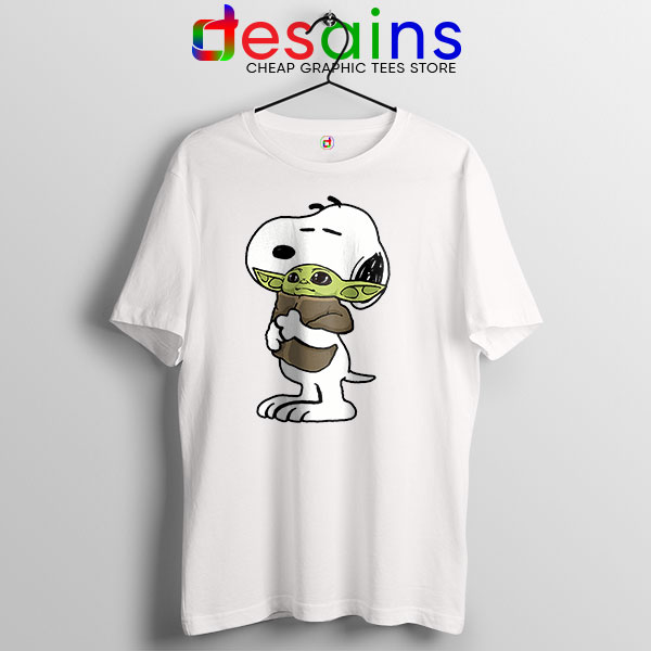Snoopy Baby Yoda Friends T Shirt Mandalorian