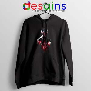 Spider Man Into Multiverse Black Hoodie Marvel Comics