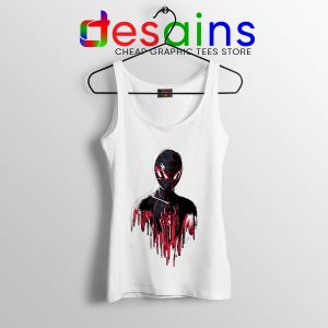 Spider Man Into Multiverse White Tank Top Marvel Comics