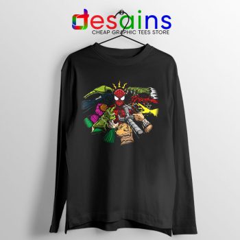 Spider Man Multiverse Vilains Long Sleeve Tee No Way Home