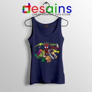 Spider Man Multiverse Vilains Navy Tank Top No Way Home