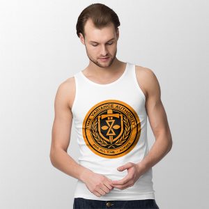 TVA Logo Loki Season 2 White Tank Top