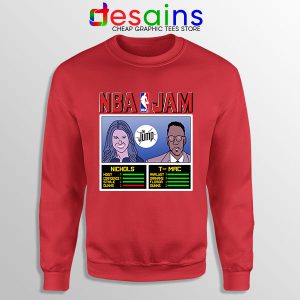 The Jump NBA Finals Red Sweatshirt Nichols TMac