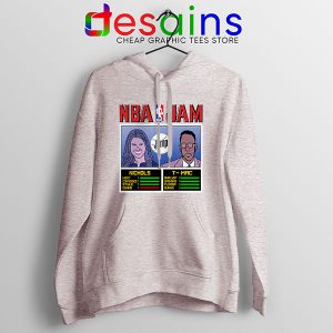 The Jump NBA Finals Sport Grey Hoodie Nichols TMac