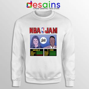 The Jump NBA Finals White Sweatshirt Nichols TMac