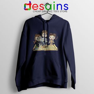 The Last Kingdom Chibi Navy Hoodie Netflix Tv Series