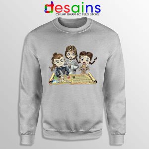 The Last Kingdom Chibi Sport Grey Sweatshirt Netflix Tv Series