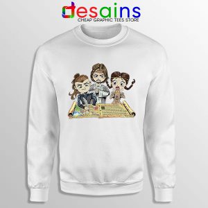 The Last Kingdom Chibi White Sweatshirt Netflix Tv Series