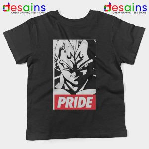 The Prince Vegeta Black Kids Tee Super Dragon Ball Z