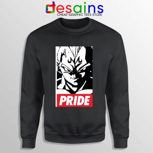 The Prince Vegeta Black Sweatshirt Dragon Ball Z