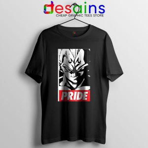 The Prince Vegeta Black T Shirt Super Dragon Ball Z