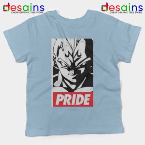 The Prince Vegeta Light bLue Kids Tee Super Dragon Ball Z