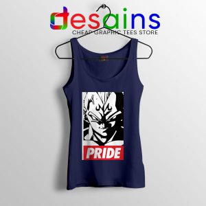 The Prince Vegeta Navy Tank Top Super Dragon Ball Z