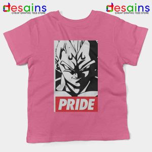 The Prince Vegeta Pink Kids Tee Super Dragon Ball Z