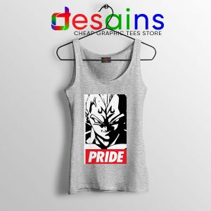 The Prince Vegeta Sport Grey Tank Top Super Dragon Ball Z