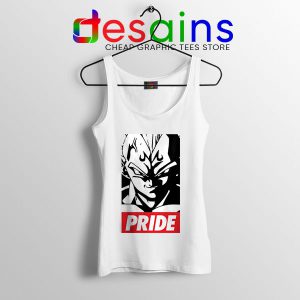 The Prince Vegeta White Tank Top Super Dragon Ball Z