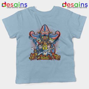 The Splat Suicide Squad Light Blue Kids Tee Nicksplat Shows