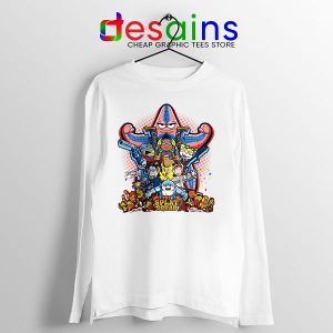 The Splat Suicide Squad White Long Sleeve Tee Nicksplat Shows