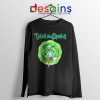 Tyler Creator Rick Morty Long Sleeve Tee Rapper Cartoon