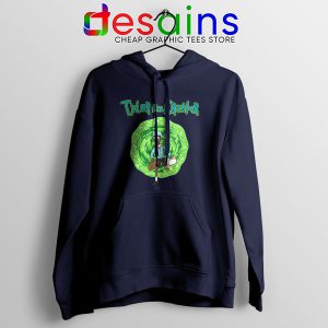 Tyler Creator Rick Morty Navy Hoodie Rapper Cartoon