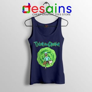 Tyler Creator Rick Morty Navy Tank Top Rapper Cartoon