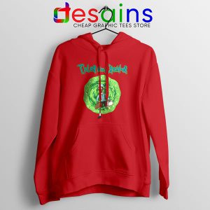 Tyler Creator Rick Morty Red Hoodie Rapper Cartoon