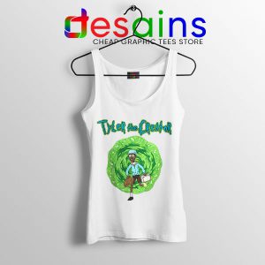 Tyler Creator Rick Morty White Tank Top Rapper Cartoon