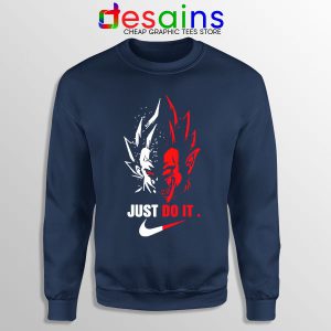 Vegito Nike Dragon Ball Navy Sweatshirt Just Do It