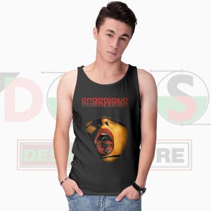 Vintage Scorpions Merch Tank Top - Rock Band